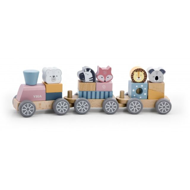 New Classic Toys Joc de stivuire Trenulet PolarB [5]