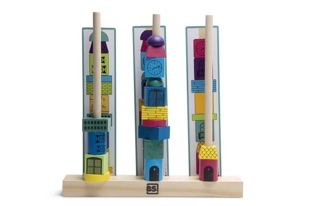 Joc de stivuit BS toys Stack towers [3]