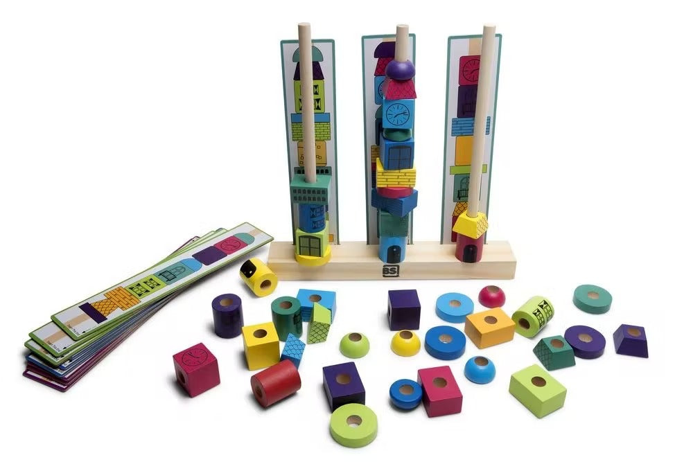 Joc de stivuit BS toys Stack towers [1]