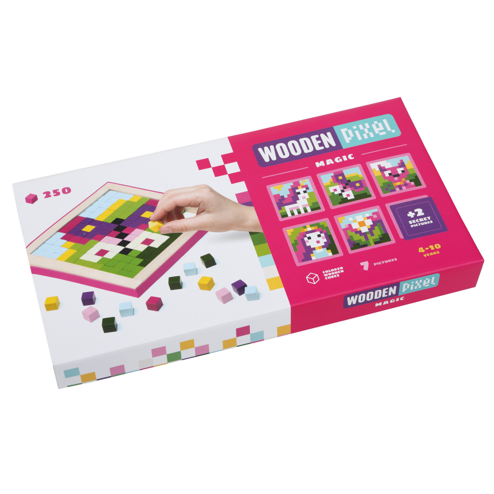 Joc Din Lemn Cubika - MOZAIC - PIXEL MAGIC [1]