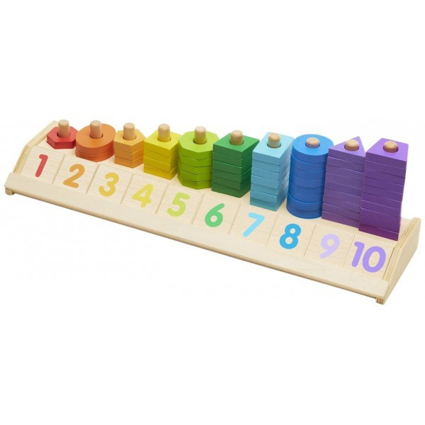 Melissa & Doug Joc din lemn Sorteaza si numara [2]