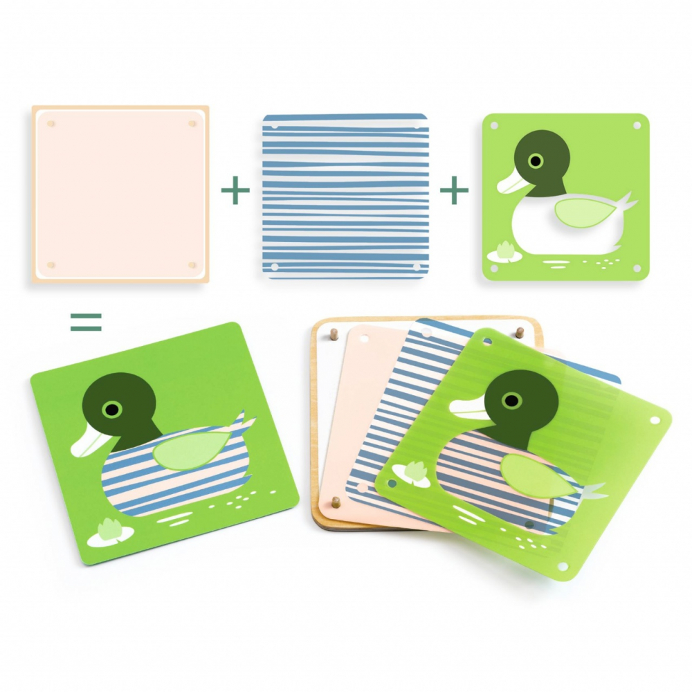 Oktatási játék Animologix, Djeco [5]