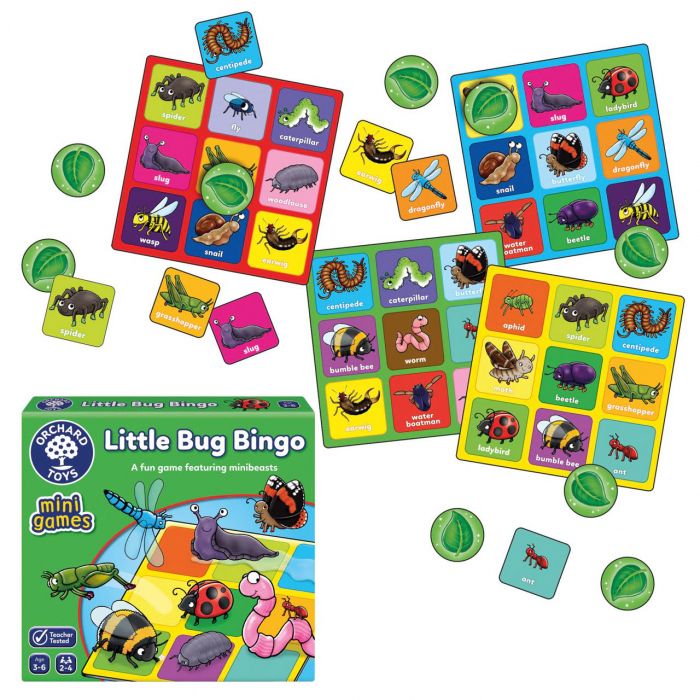 Orchard Toys Joc educativ Bingo Mica Insecta LITTLE BUG BINGO [2]