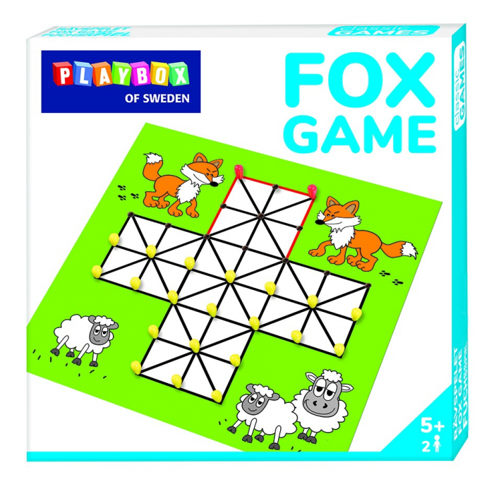 Playbox Joc educativ din lemn Vulpitele pentru copii de la 5 ani [2]