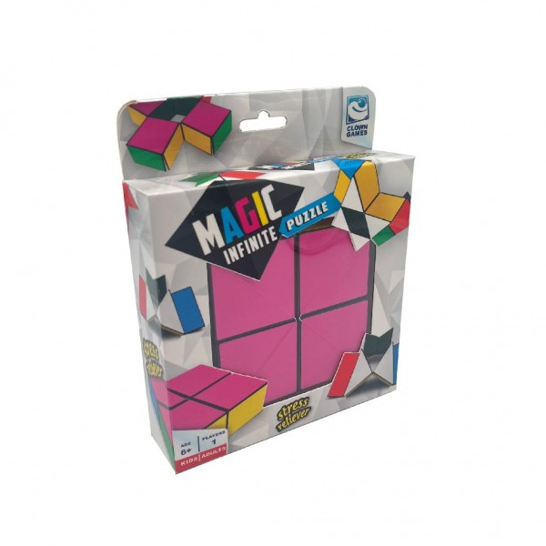 Joc educativ pentru copii finger cub puzzle Magic Infinite Clown Games multicolor [2]