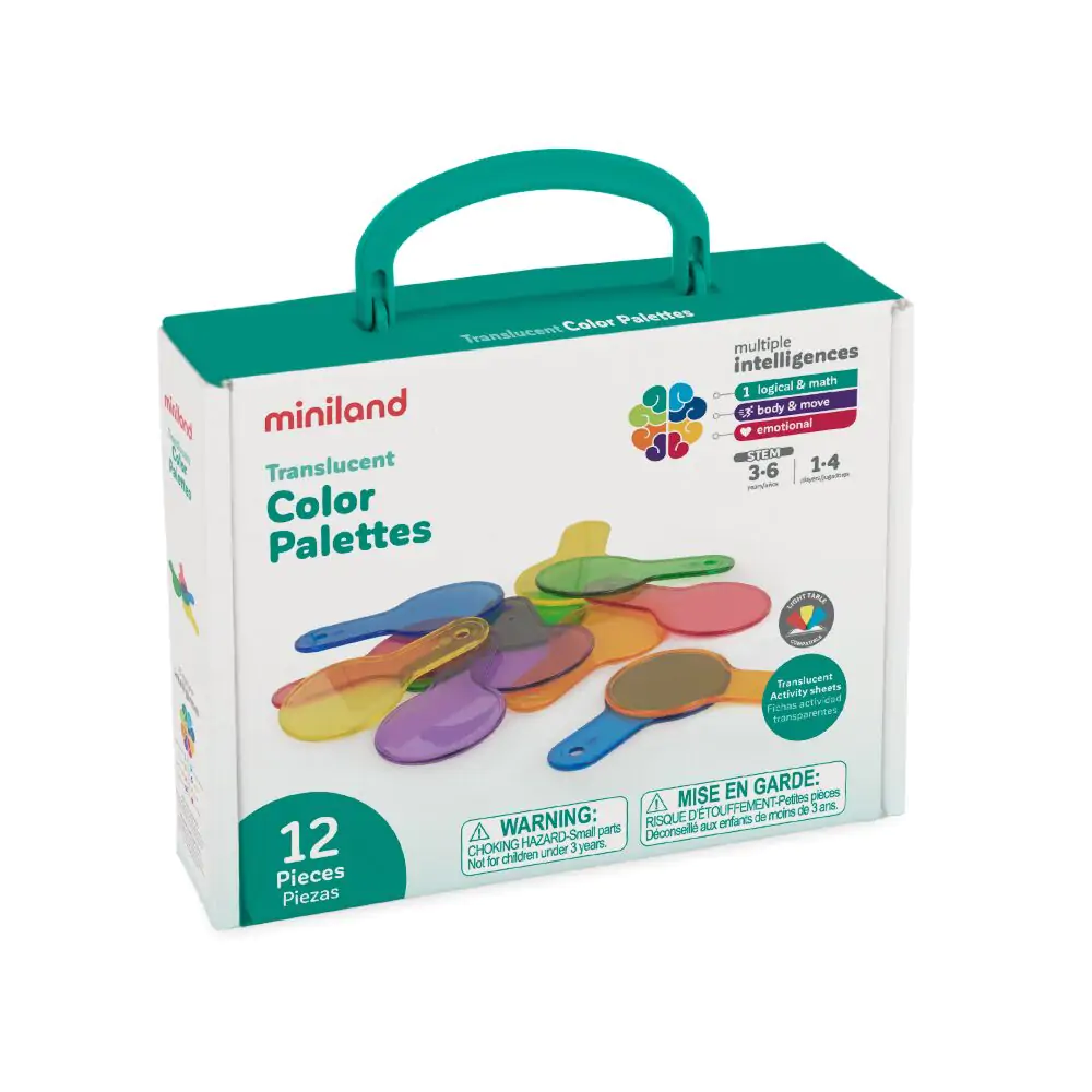 Miniland Joc educativ pentru invatarea culorilor Palettes [2]