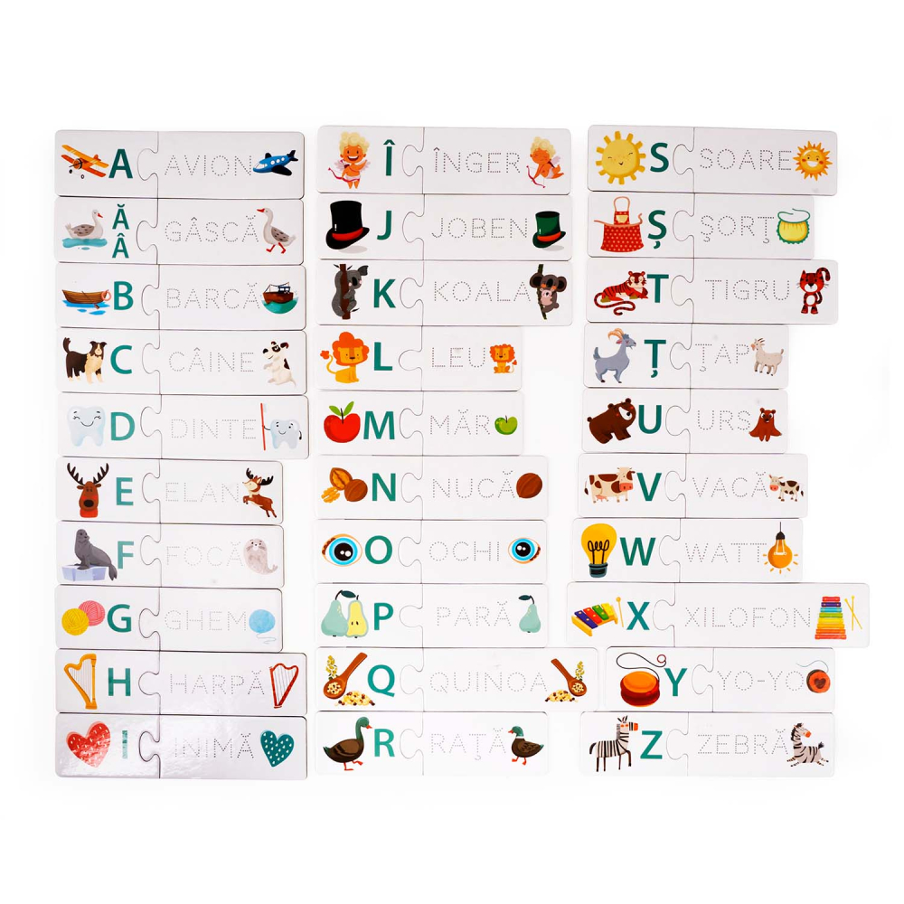 Joc Invat Literele - Joc Educativ Alfabet pentru Copii, Invat Sa Scriu [5]