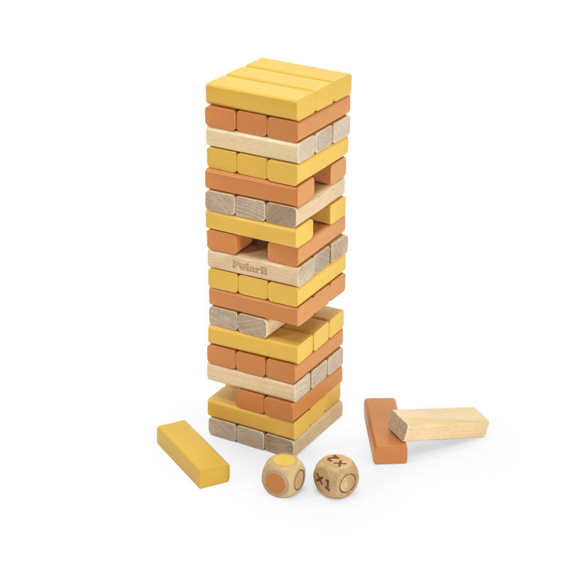 Joc Jenga in culori calde, PolarB Viga [2]