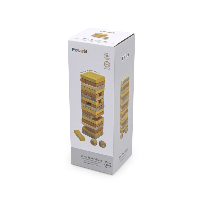 Joc Jenga in culori calde, PolarB Viga [4]