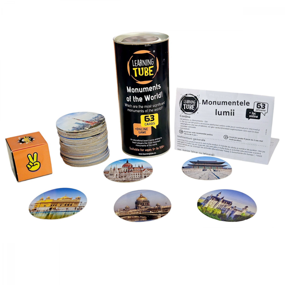 Joc Learning Tube® - Monumentele lumii [2]