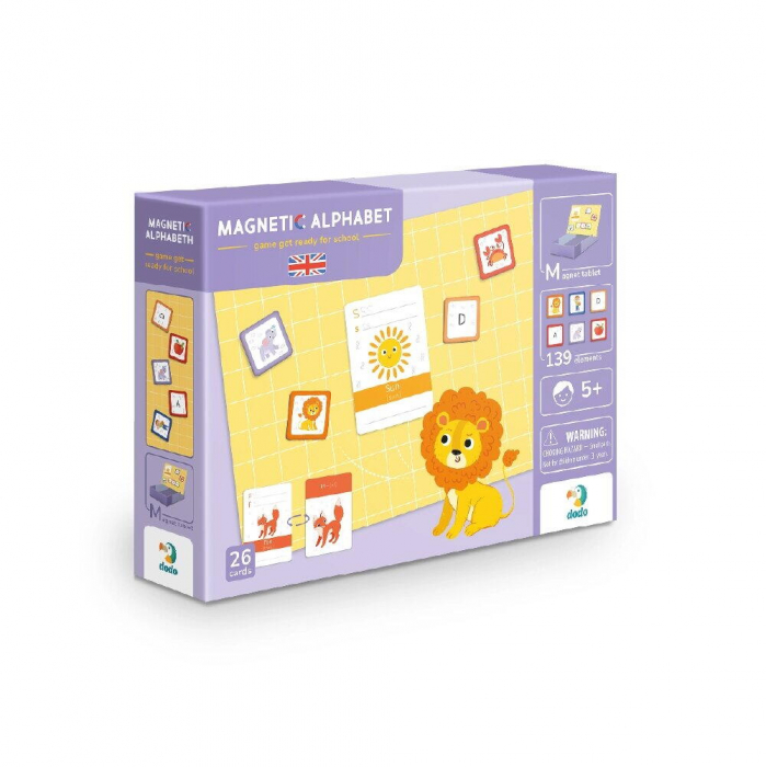 Dodo Joc magnetic - Alfabet in limba engleza [2]