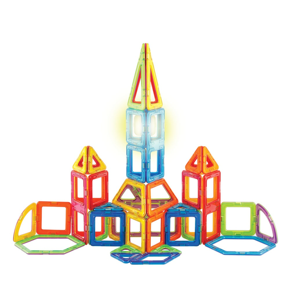 Magformers-Joc magnetic de constructie Magformers Dynamic Flash Set - Lumini de Blit, 54 piese [2]