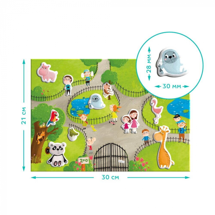 Dodo Joc magnetic - La Zoo [4]