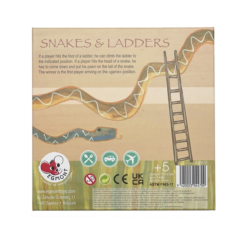 Kígyók és létrák mágneses játék, Egmont Toys [4]