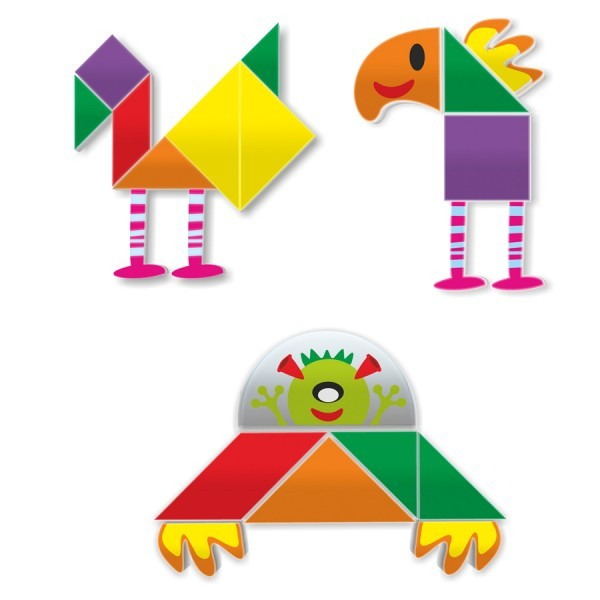 Miniland Joc magnetic Tangram fantezie [2]
