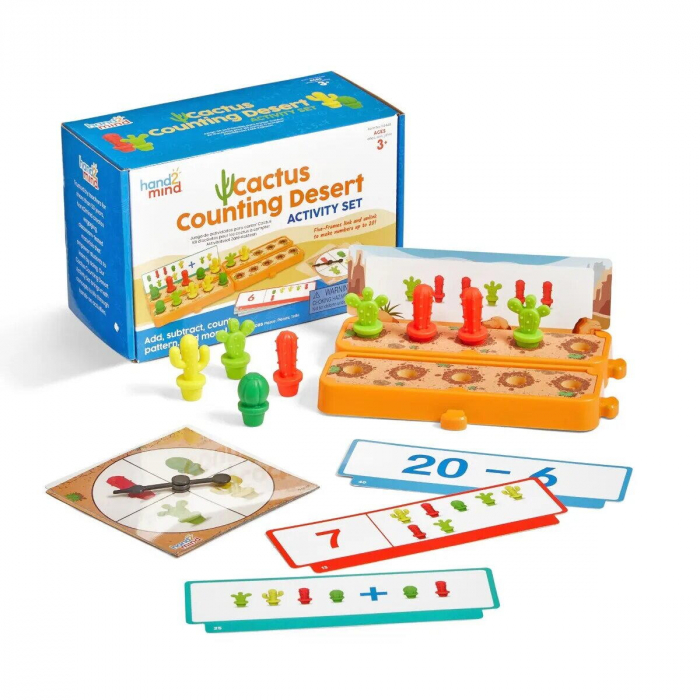 Hand2Mind Joc matematic - Mini gradina cu cactusi [2]