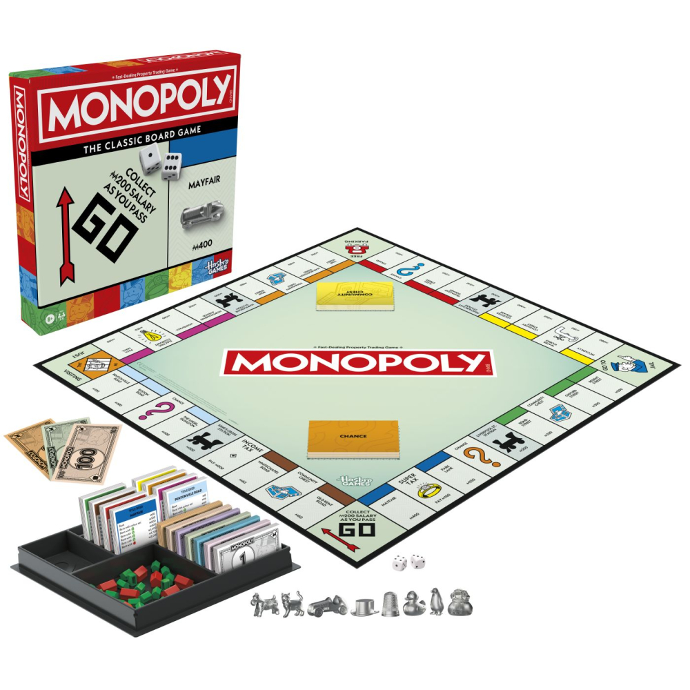Hasbro-Joc Monopoly Classic Refresh In Limba Engleza [5]