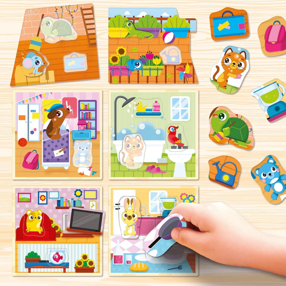 LISCIANI-Joc Montessori - Casuta animalutelor [3]