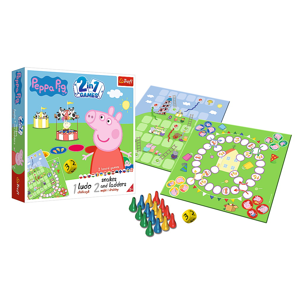 Joc Peppa Pig 2In1 Ludo Si Serpisori Scari [4]