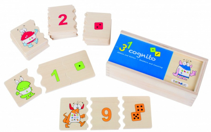 Beleduc Joc Puzzle Cognito Recunoaste Numerele - Beleduc [2]