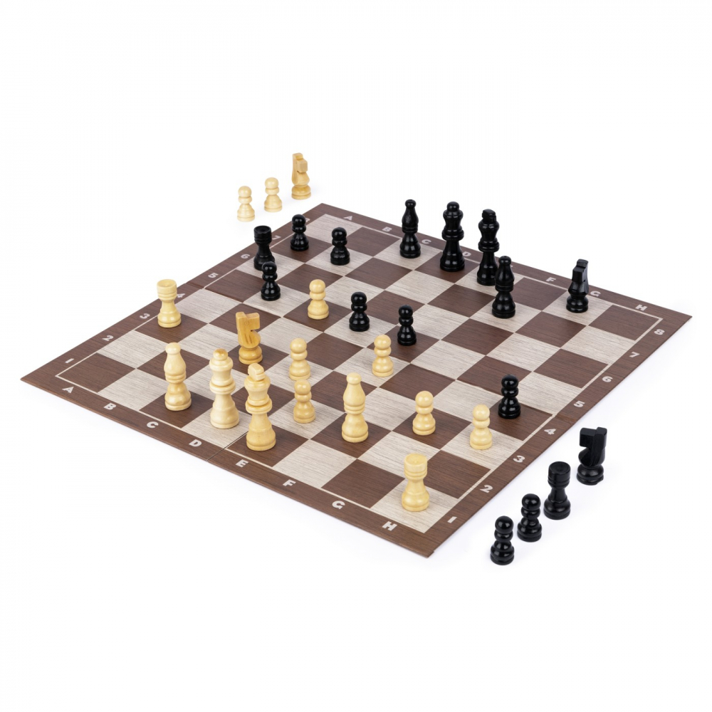 Joc Sah Cu Tabla De Lemn [7]