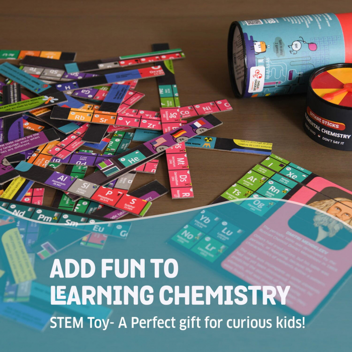 Chalk and Chuckles Joc Smart Sticks - Tabelul periodic al elementelor [2]