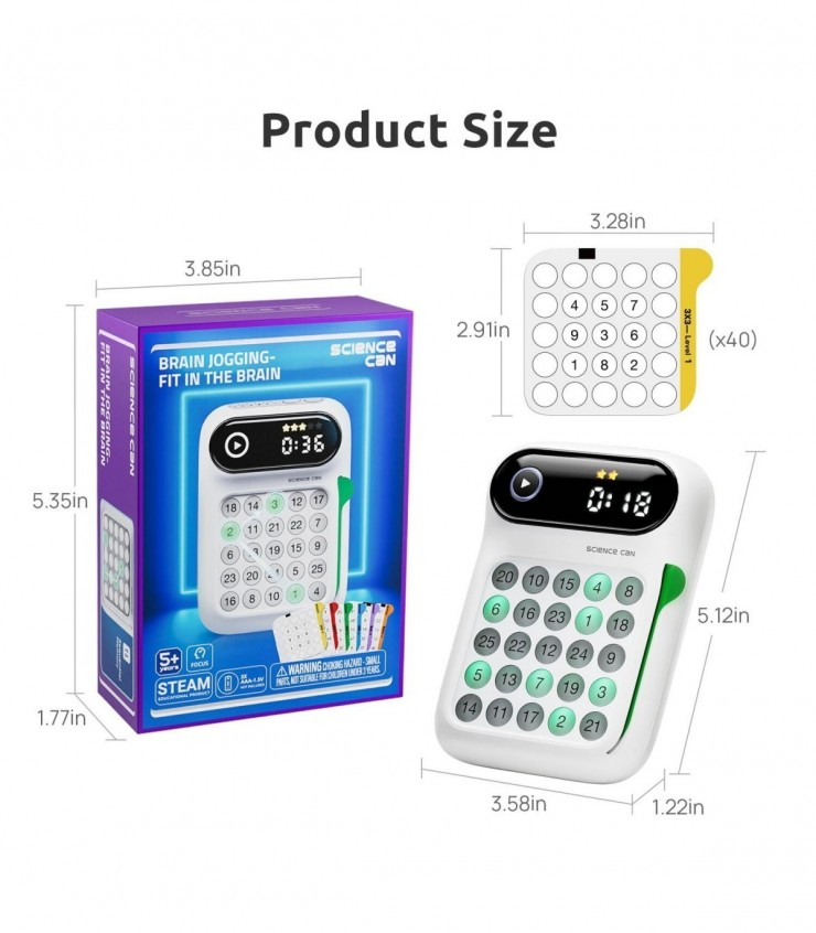 Joc STEAM 3 in 1 - Antrenament pentru creier [2]