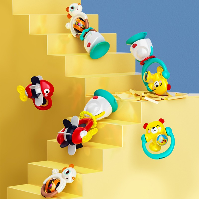 Jucarie Bebe Cu Ventuza Si Zornaitoare Pestisor [4]