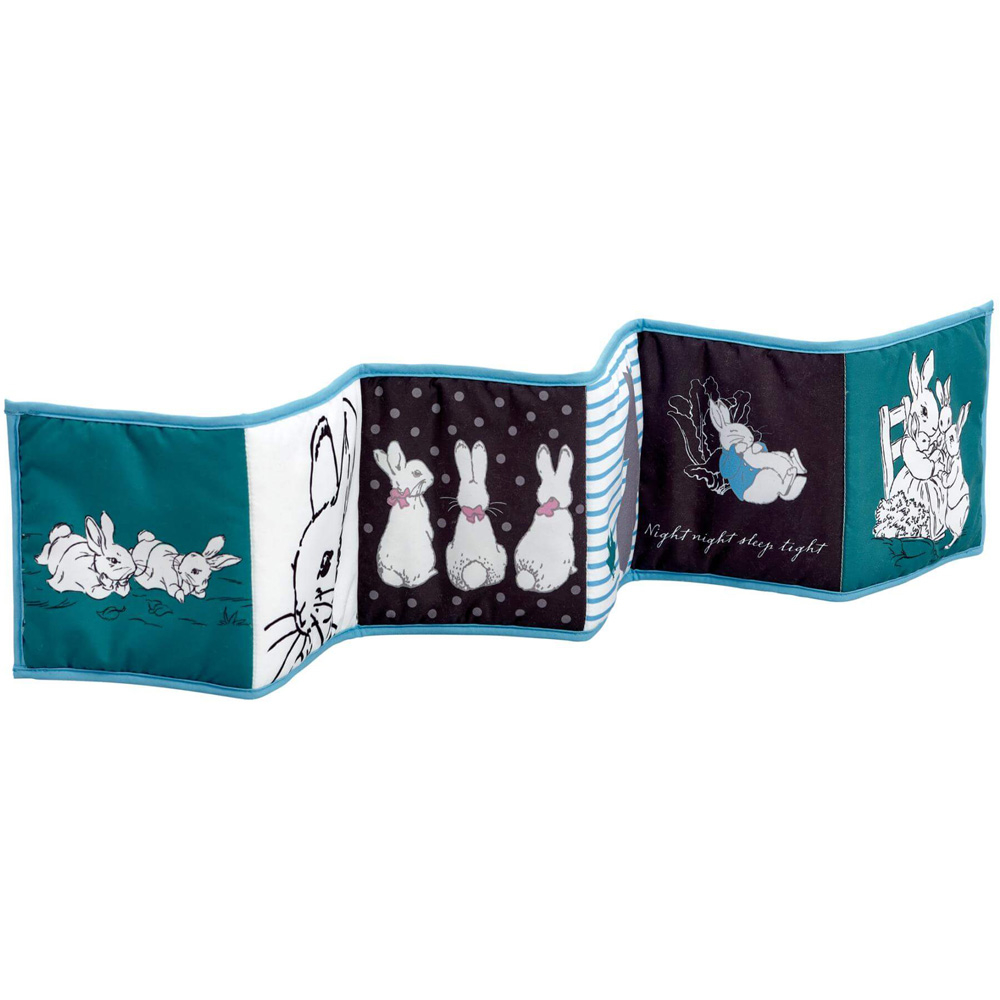 Jucarie - carte Peter the Rabbit cu doua fete pentru dezvoltare senzoriala [4]