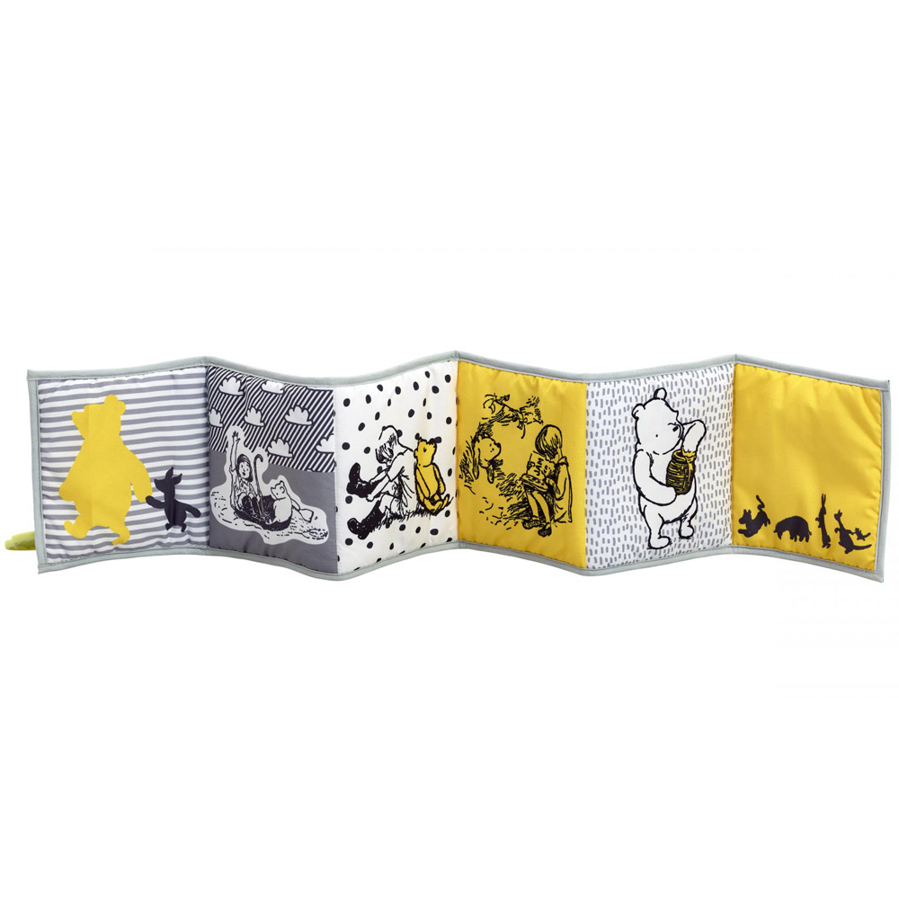 Jucarie - carte Winnie the Pooh cu doua fete pentru dezvoltare senzoriala [3]