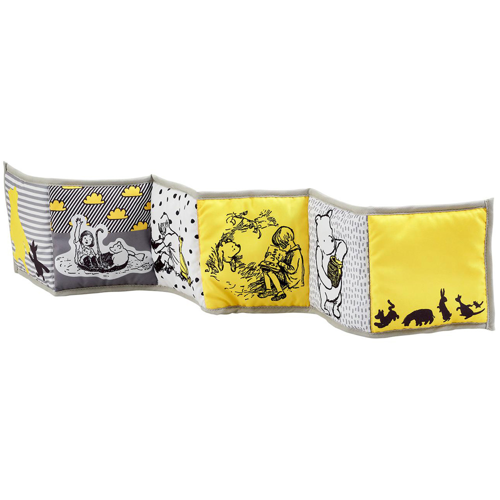 Jucarie - carte Winnie the Pooh cu doua fete pentru dezvoltare senzoriala [4]