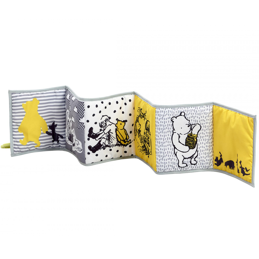 Jucarie - carte Winnie the Pooh cu doua fete pentru dezvoltare senzoriala [6]