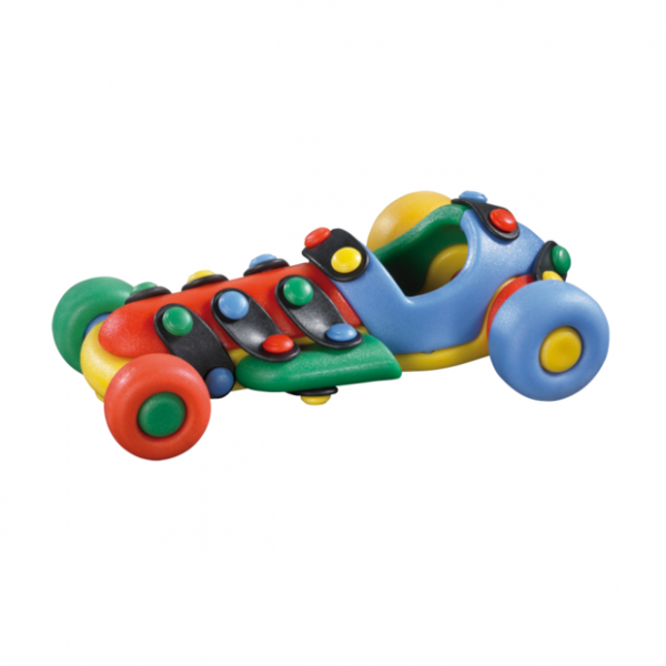 Mic-o-mic-Jucarie de construit mic-o-mic 3D Masina de curse 089.178, 11.7 cm [1]
