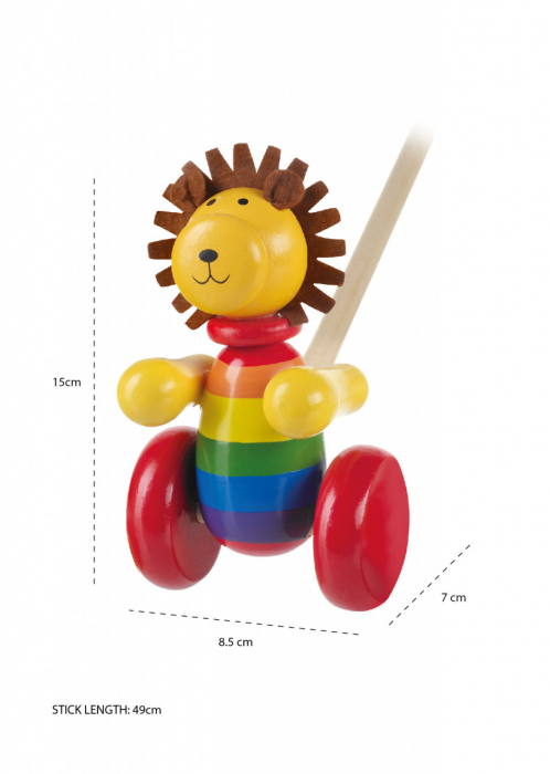 Orange Tree Toys Jucarie de impins leu Orange Tree Toys [3]