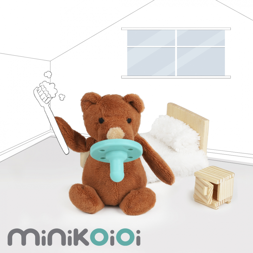 Jucărie de plus cu Suzeta 0 Luni+, Minikoioi – Moi [6]