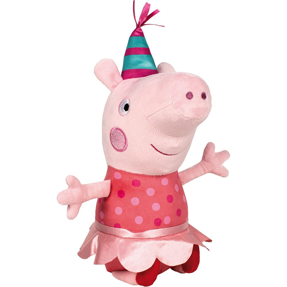 Jucarie de plus Schmidt - Peppa Pigs - Peppa Wutz, Petrecerea, 37 cm [1]