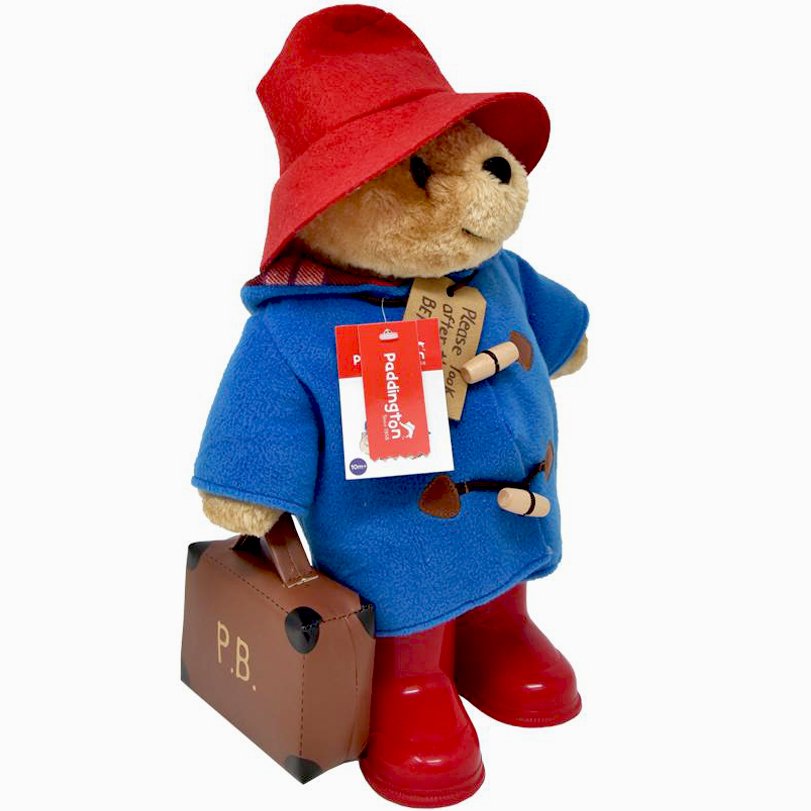 Jucarie de plus ursuletul Paddington cu valiza si cizme, 30 cm [5]