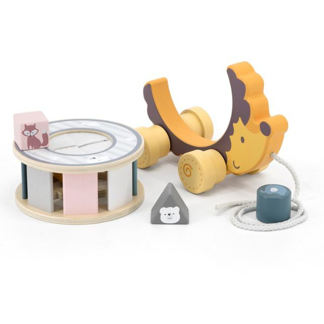 New Classic Toys Jucarie de tras roata sortator forme geometrice Arici PolarB [7]