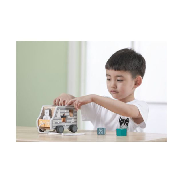 New Classic Toys Jucarie de tras sortator forme geometrice Camion PolarB [3]