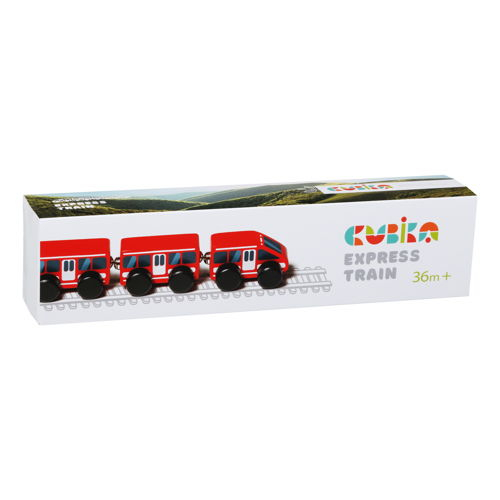 Jucarie Din Lemn, Cubika, Express Train [1]