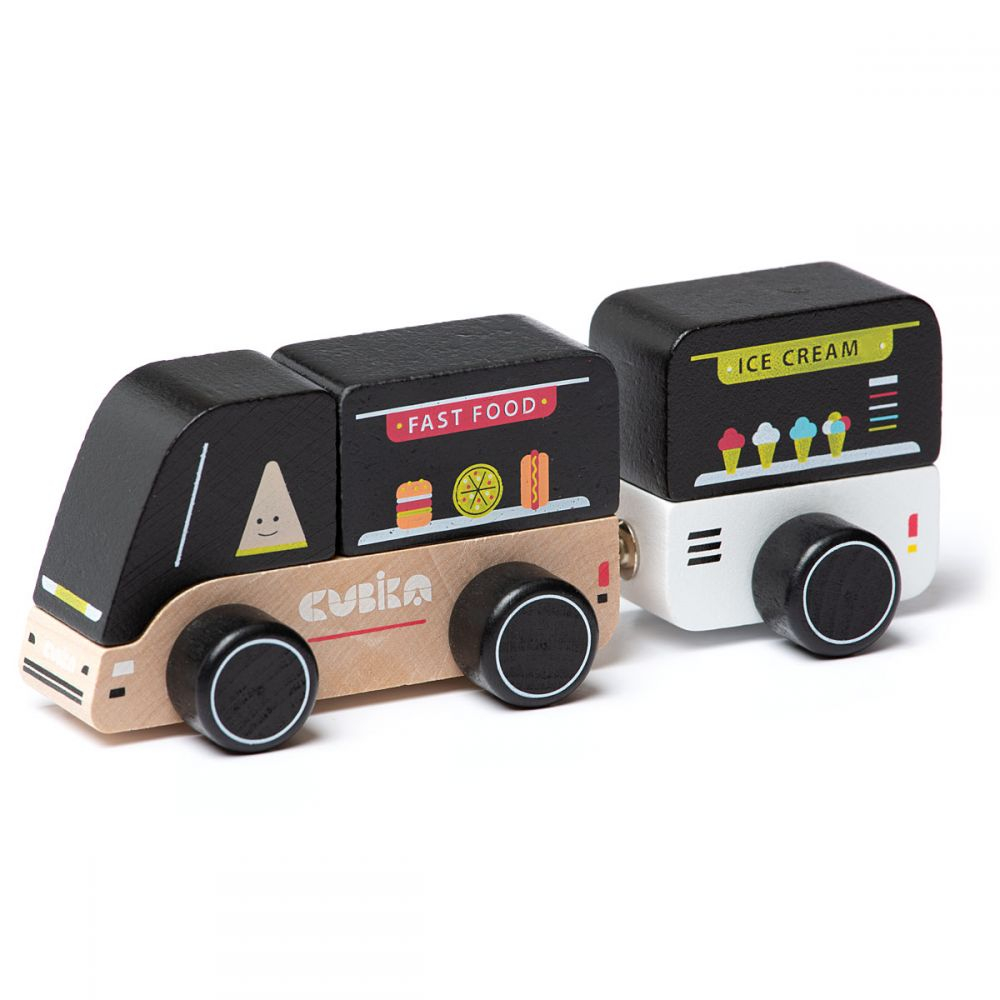 Cubika-Jucarie din lemn, Cubika, Food Truck [4]
