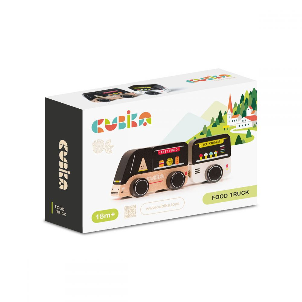 Cubika-Jucarie din lemn, Cubika, Food Truck [1]