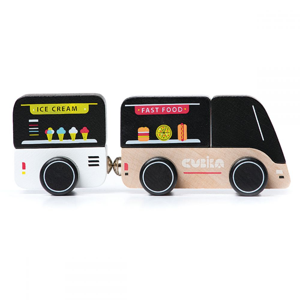 Cubika-Jucarie din lemn, Cubika, Food Truck [3]