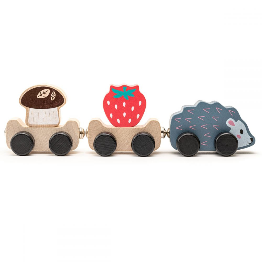 Cubika-Jucarie din lemn Cubika, Hadgehog Family [3]