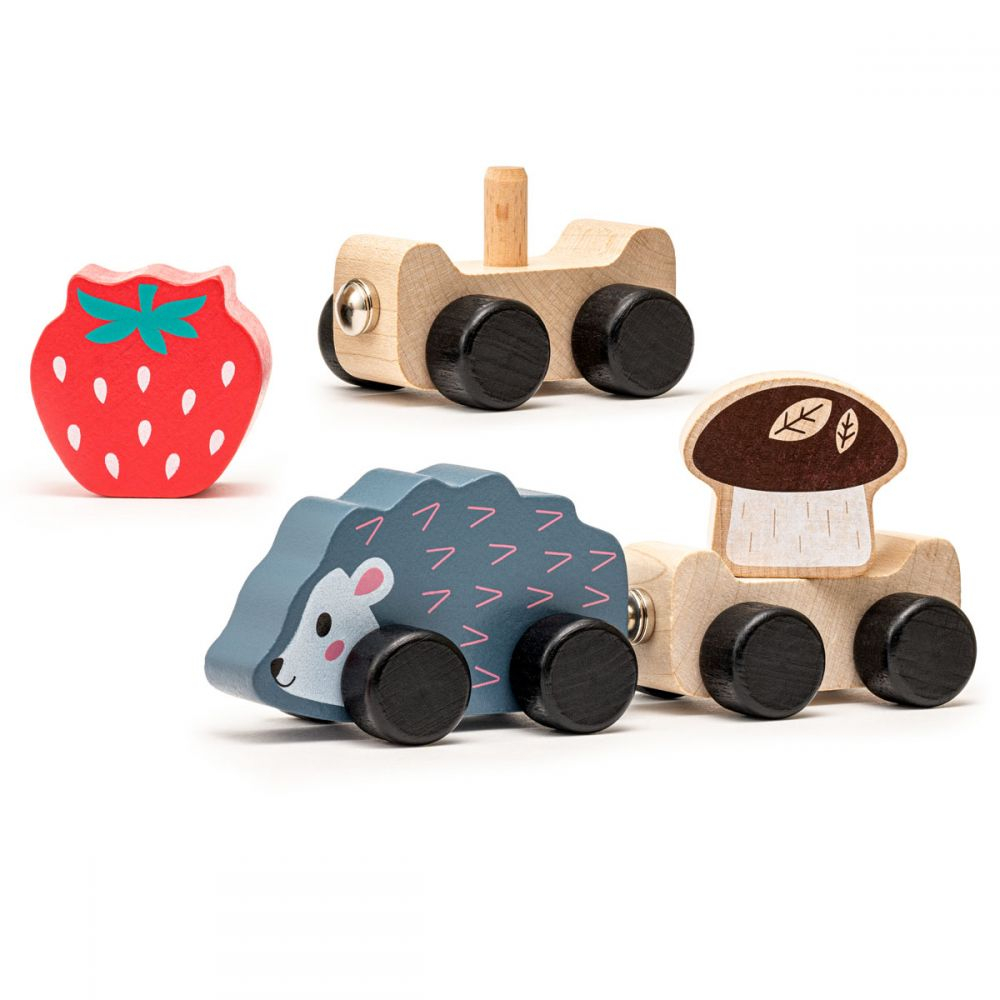 Cubika-Jucarie din lemn Cubika, Hadgehog Family [4]