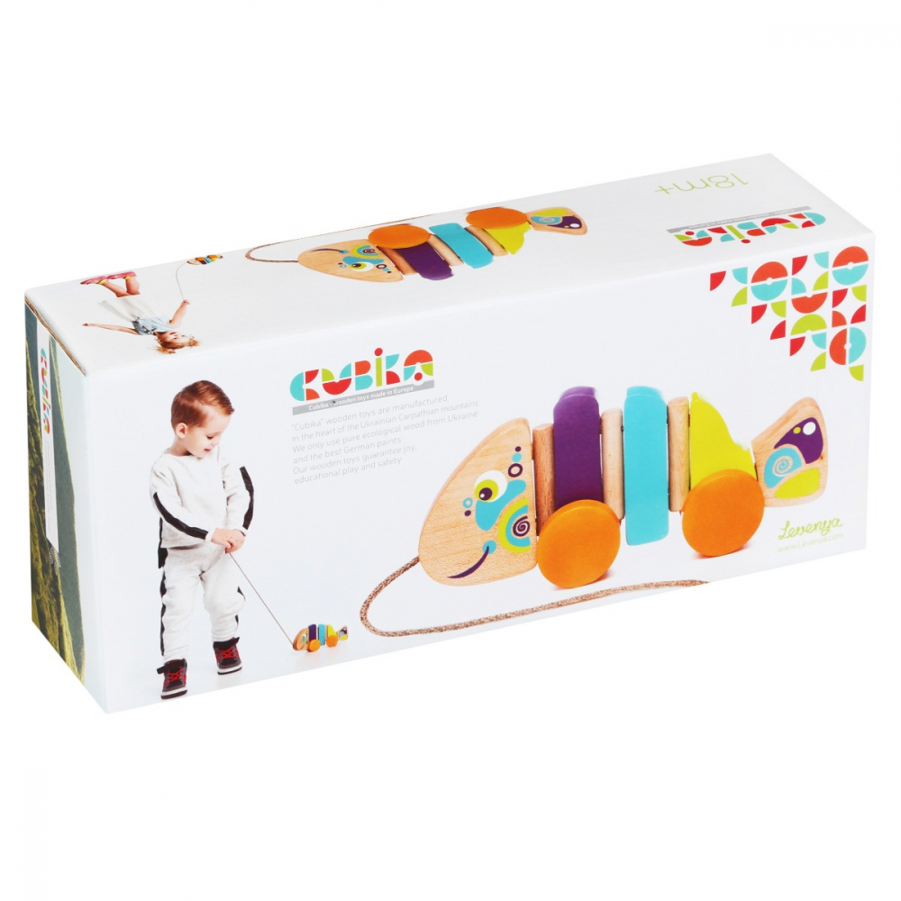 Jucarie din lemn, Cubika, “Pestisorul Magic”  [1]