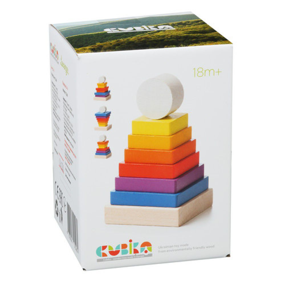 Jucarie din lemn, Cubika, "Piramida 1" [1]
