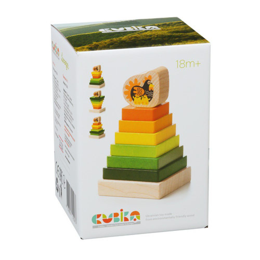Cubika-Jucarie din lemn, Cubika, "Piramida 2" [1]
