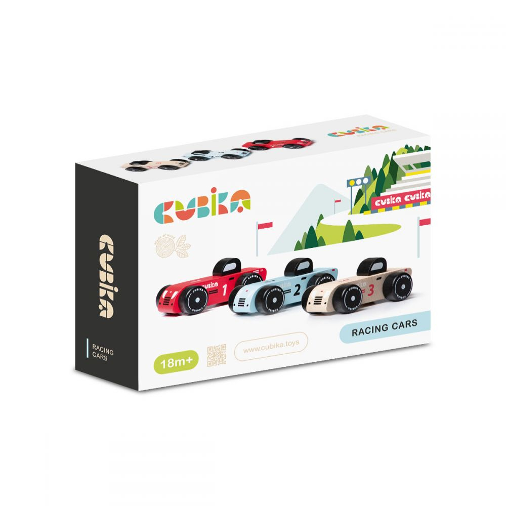 Cubika-Jucarie din lemn, Cubika, Racing Cars [1]