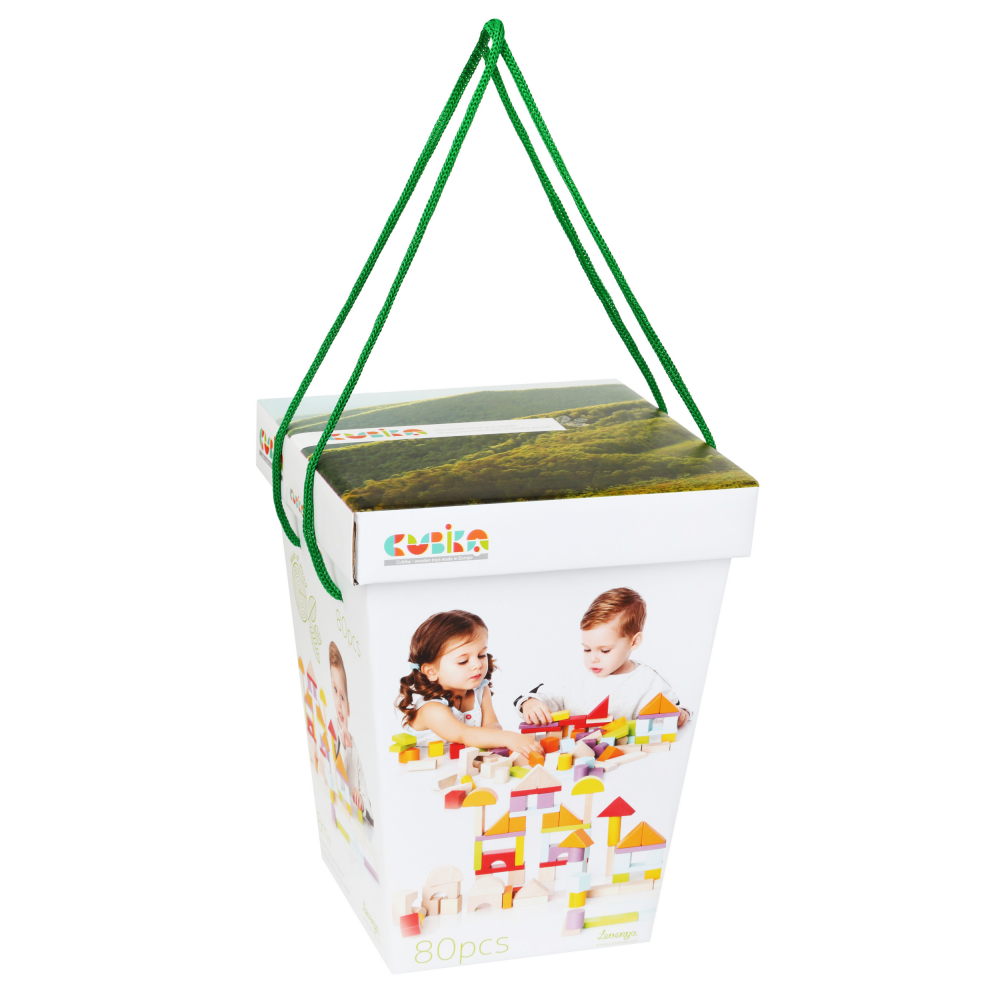 Jucarie din lemn, Cubika, "Set constructii"  [4]